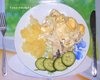 Запеченная рыба с луком