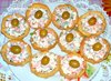 Корзиночки с крабовыми палочками