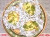 Картофель запеченный с сыром и яйцом