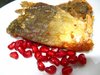 Жареный зеркальный карп.