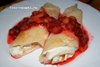 Блинчики с творогом и земляникой