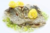 Белый амур с укропом и миндалем