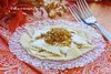 Домашние макароны с жареным луком