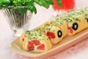 Закусочный омлет с форелью