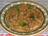 Тушеная свинина с виноградом