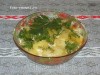 Запеченный картофель в сливочно-чесночном соусе