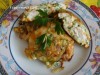 Куриное филе обжаренное с луком и морковью
