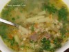 Рассольник с перловкой