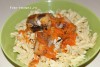 Хек тушеный с овощами в мультиварке
