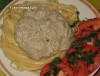 Паста с сырно-грибным соусом