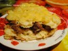 Запеканка с телятиной и макаронами