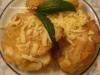 Цветная капуста обжаренная в кляре и запеченная под сыром