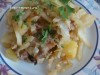 Рагу с картофелем , капустой  и свиными ребрышками