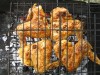 Куриные крылья на мангале под гранатовым соком
