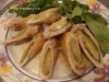 Свиные рулетики с соленым огурцом