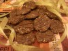 Шоколадное печенье с орехами