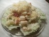 Цезарь с помидорами и чесночными гренками