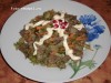 Салат из печени