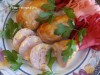 Куриная голень фаршированная ветчиной и сыром