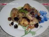 Крылышки с фруктами (запеченные в духовке)