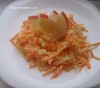 Салат из моркови с яблоком, сыром и яйцом