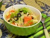 Лёгкий салат с капустой и маслинами