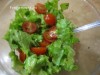 Легкий салат с томатами