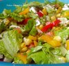 Разноцветный овощной салат
