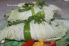 Закуска овощная "Голубцы изысканные" из пекинской капусты
