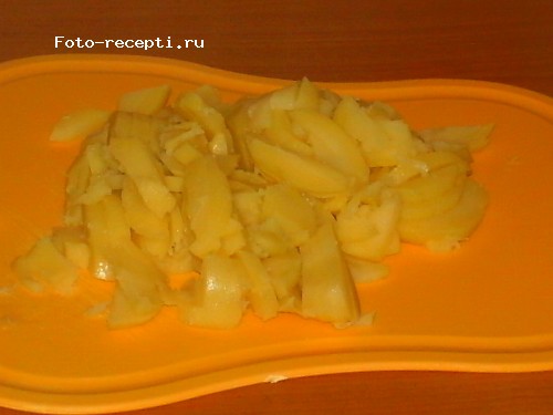 салат из печени картофеля и сыра6.JPG