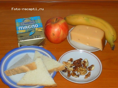 бутерброды с яблоком и бананом1.JPG