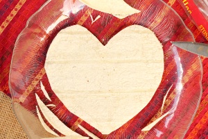 Тостадос-сердце ко Дню Святого Валентина