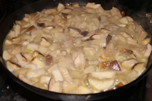 Рецепт пошагового приготовления жареных белых грибов