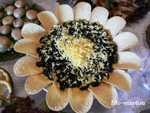 Салат Подсолнух с чипсами и печенью трески рецепт приготовления пошаговый с фото