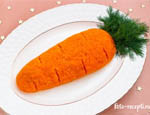 Салат Морковка к Новому году кролика