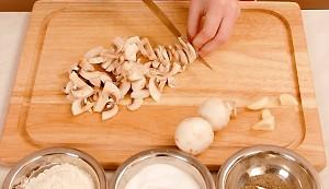 Рецепт приготовления  грибного суп-пюре