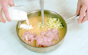 Рецепт приготовления куриного супа-пюре
