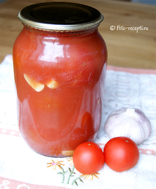 Маринованные помидоры без стерилизации в собственном соку