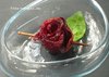 Розы из свеклы во фритюре