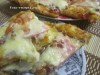 Пицца с варенной колбасой и копченостями