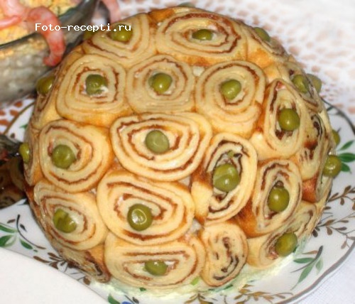 Салат розы для любимого