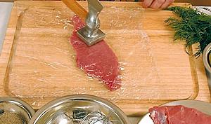 Рецепт приготовления  шницеля с глазуньей