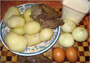 Рецепт картофельной запеканки с мясом и сыром пошаговый с фотографиями