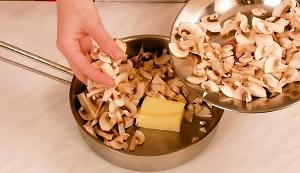 Рецепт приготовления  грибного суп-пюре